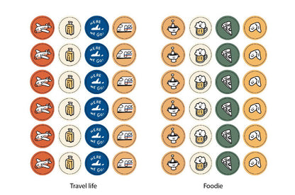 A Gator Life | Little Icons Sticker