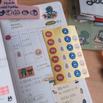 A Gator Life | Little Icons Sticker