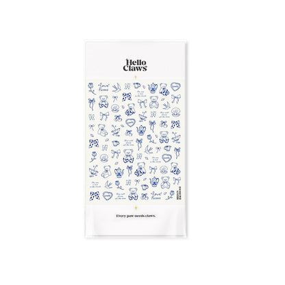 Hello Claws | Bear Cartoon Nail Deco Sticker