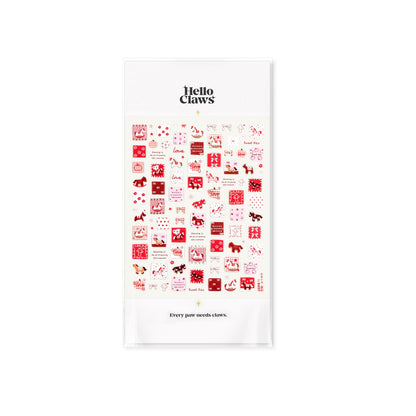 Hello Claws | Red Pony Nail Deco Sticker