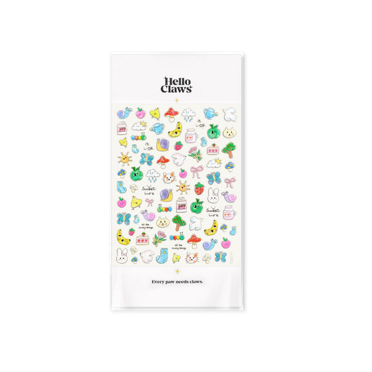 Hello Claws | Lovely Zoo Nail Deco Sticker