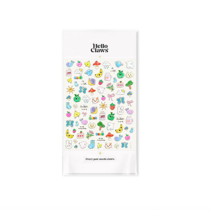Hello Claws | Lovely Zoo Nail Deco Sticker