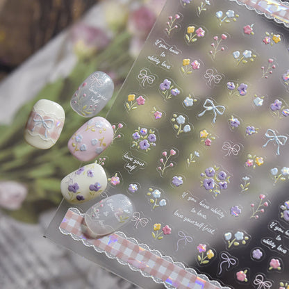Hello Claws | Spring Flower Nail Deco Sticker
