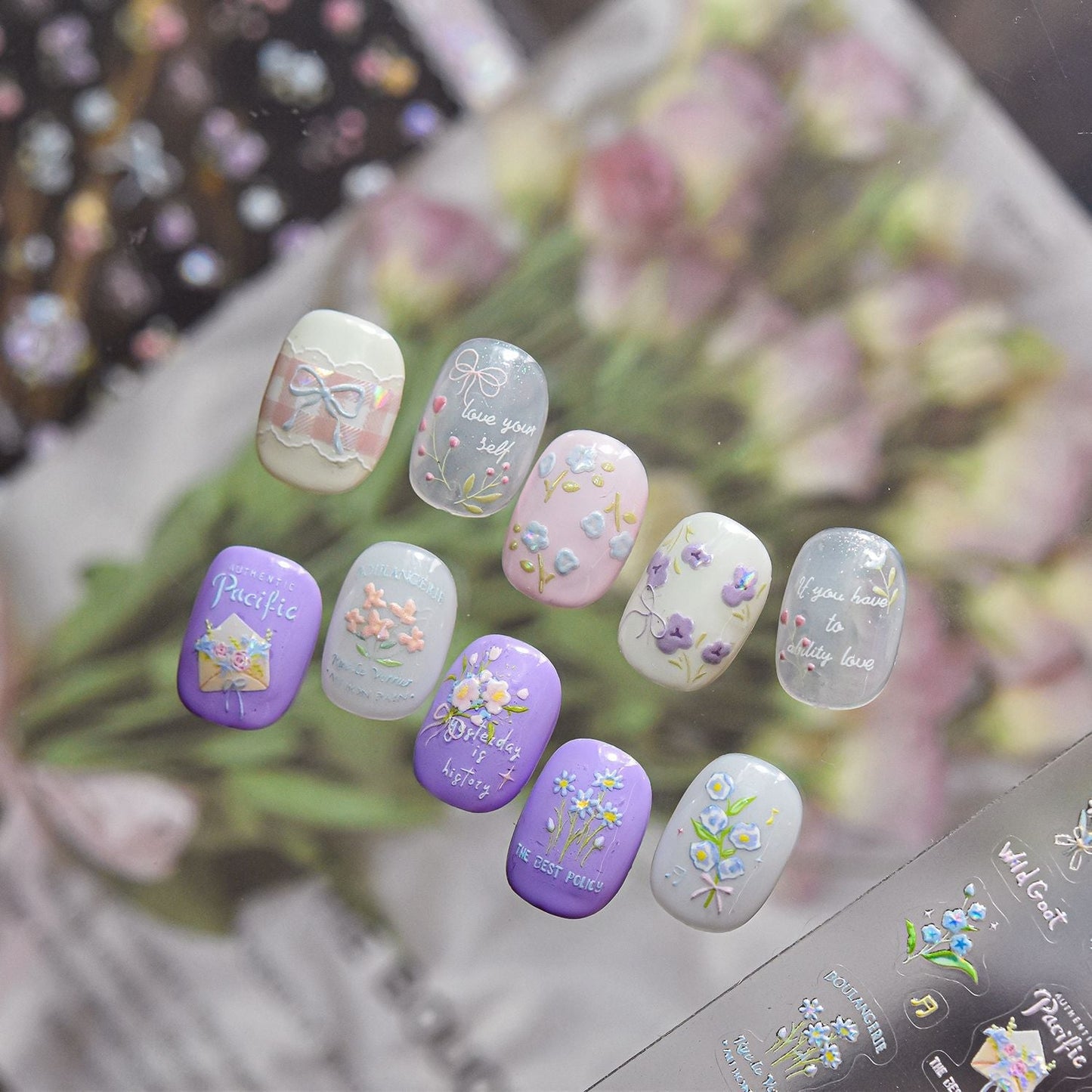 Hello Claws | Spring Flower Nail Deco Sticker