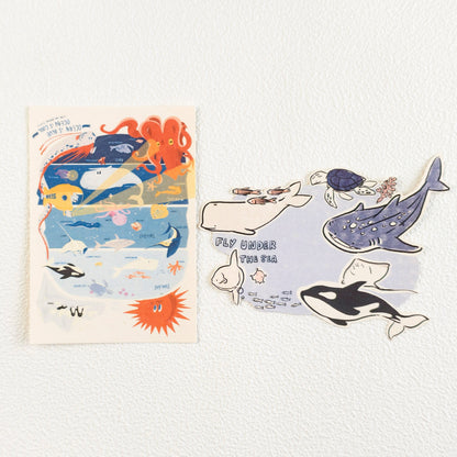 A Gator Life | Fly Under The Sea Journal Material Pack