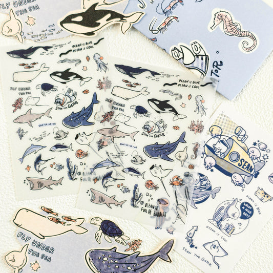 A Gator Life | Fly Under The Sea Journal Material Pack