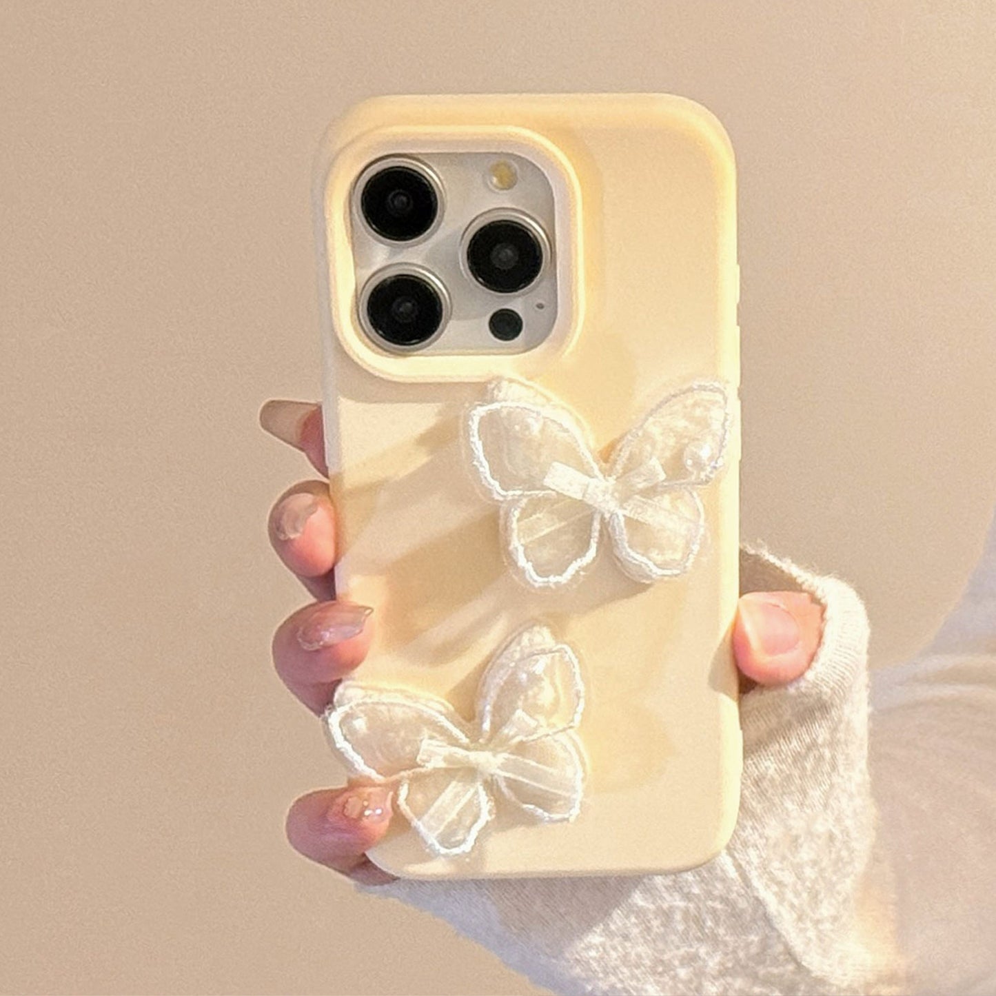 Lace Butterfly Phone Case